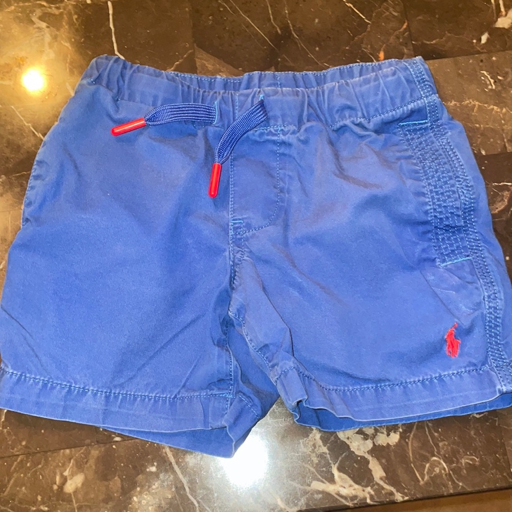 Polo shorts Blue polo shorts